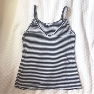 LNA Tops - LNA- blk/wht stripe tank, Medium LNA Tops - LNA- blk/wht stripe tank, Medium